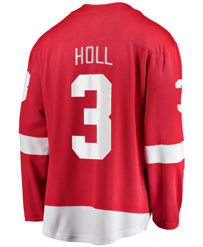 Justin Holl Detroit Red Wings Fanatics Home Breakaway Jersey - Red