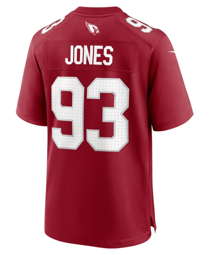 Justin Jones Arizona Cardinals Team Game Jersey -  Cardinal
