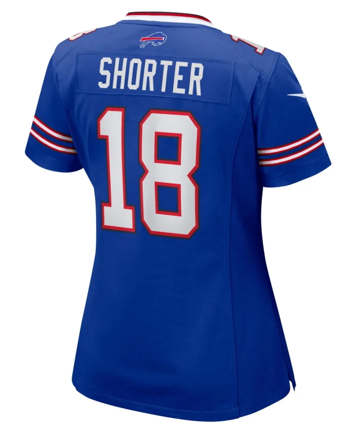 Justin Shorter Buffalo Bills Women's Home Game Jersey - Royal