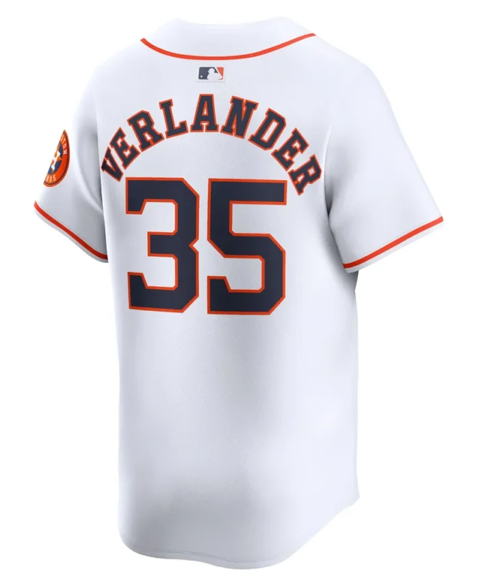 Justin Verlander Houston Astros Home Limited Player Jersey - White