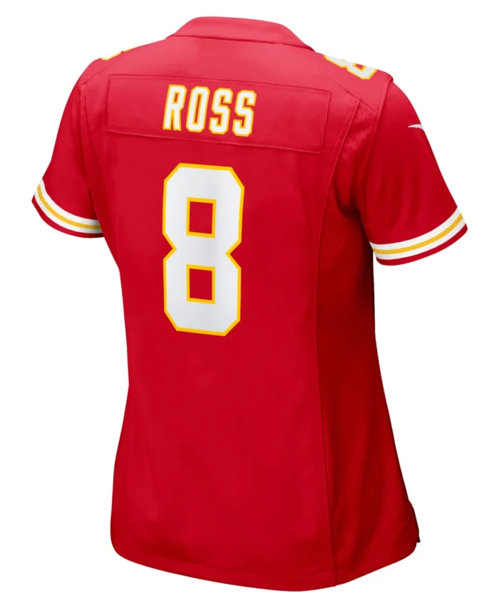 Justyn Ross Kansas City Chiefs Women's Home Game Player Jersey - Red