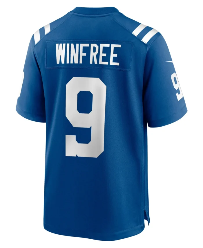 Juwann Winfree Indianapolis Colts Team Game Jersey -  Royal