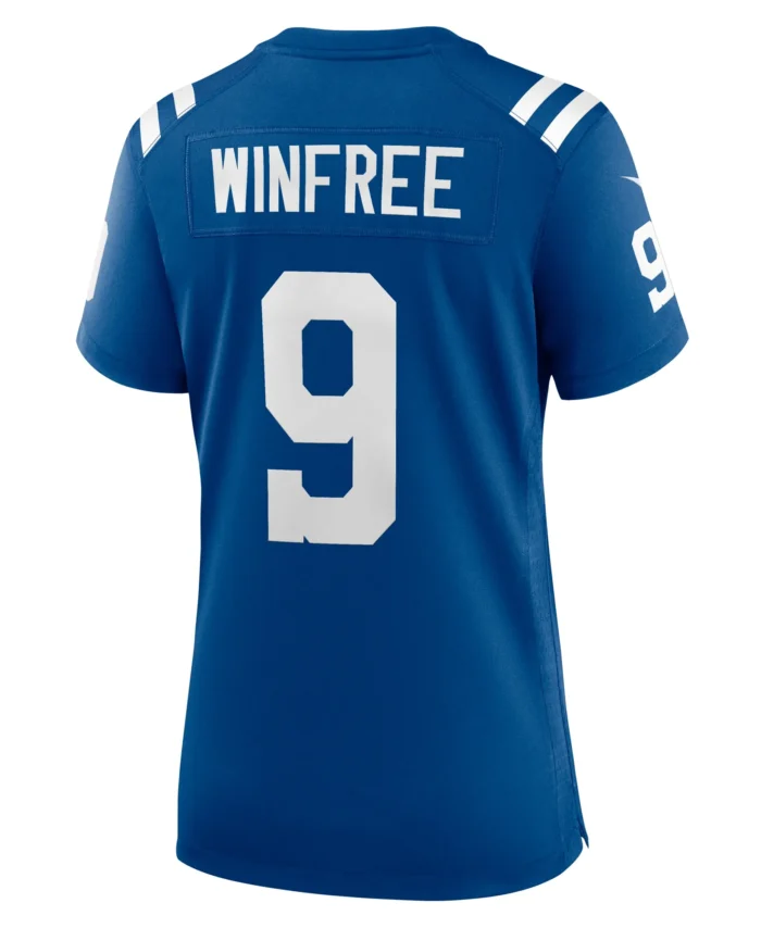 Juwann Winfree Indianapolis Colts Women's Team Game Jersey -  Royal
