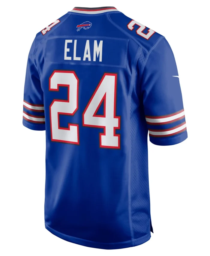 Kaiir Elam Buffalo Bills Player Game Jersey - Royal