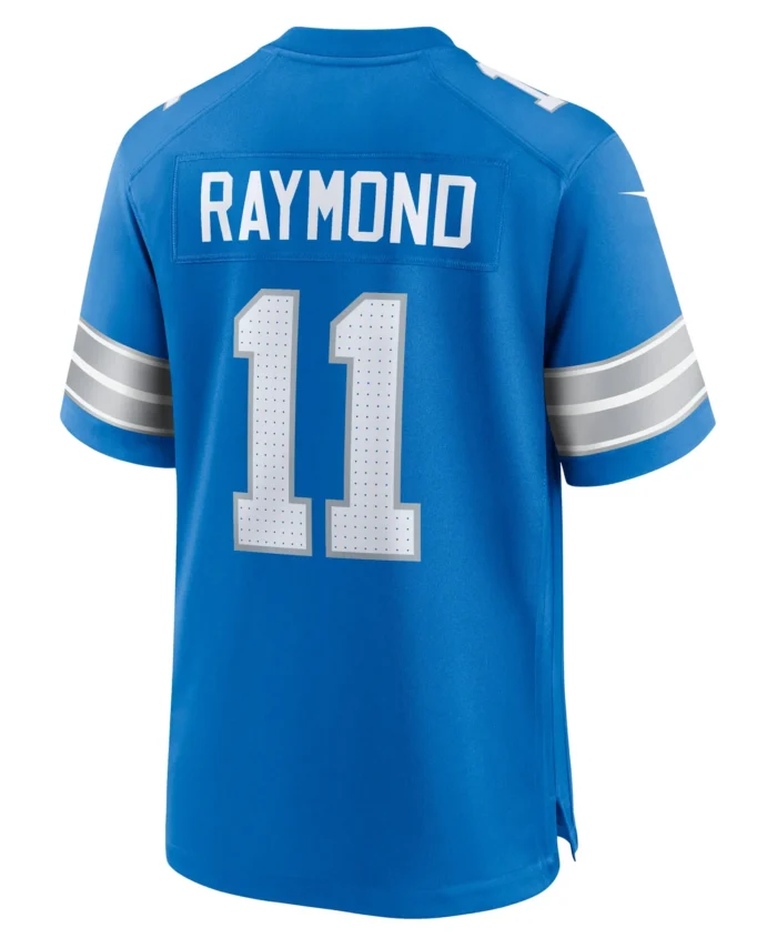 Kalif Raymond Detroit Lions Team Game Jersey -  Blue