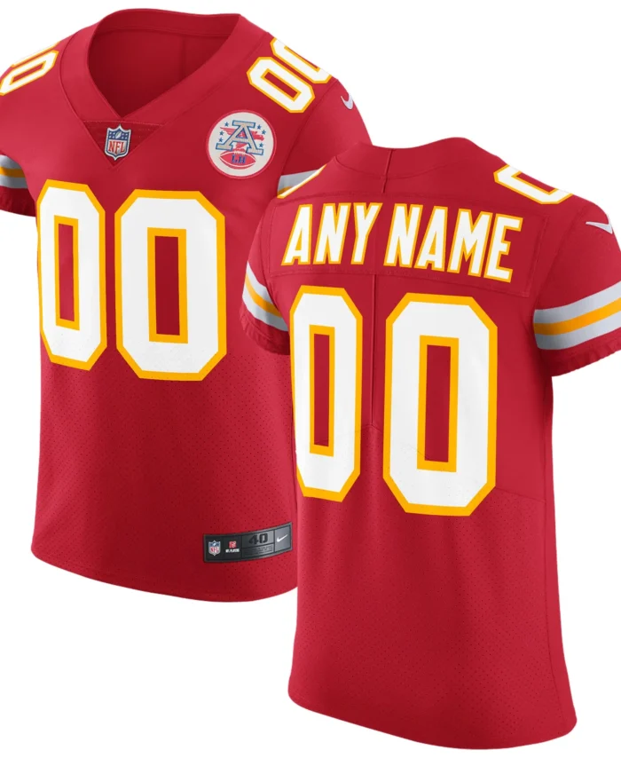 Kansas City Chiefs Vapor Untouchable Custom Elite Jersey - Red