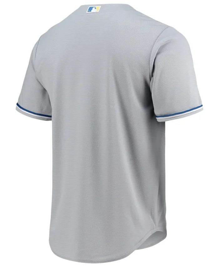 Kansas City Royals Majestic Team Official Jersey - Gray