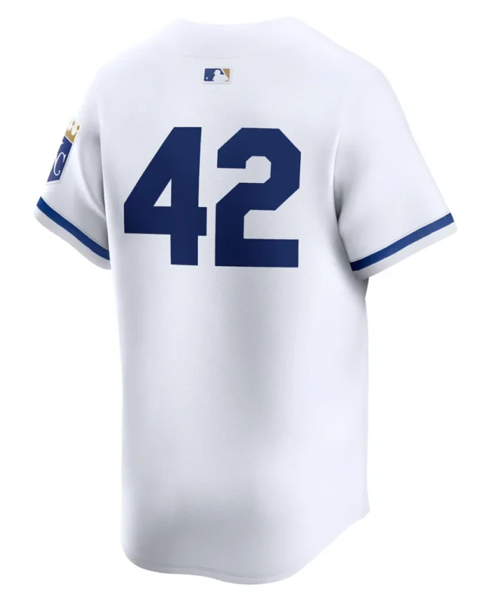 Kansas City Royals 2024 Jackie Robinson Day Home Limited Jersey- White