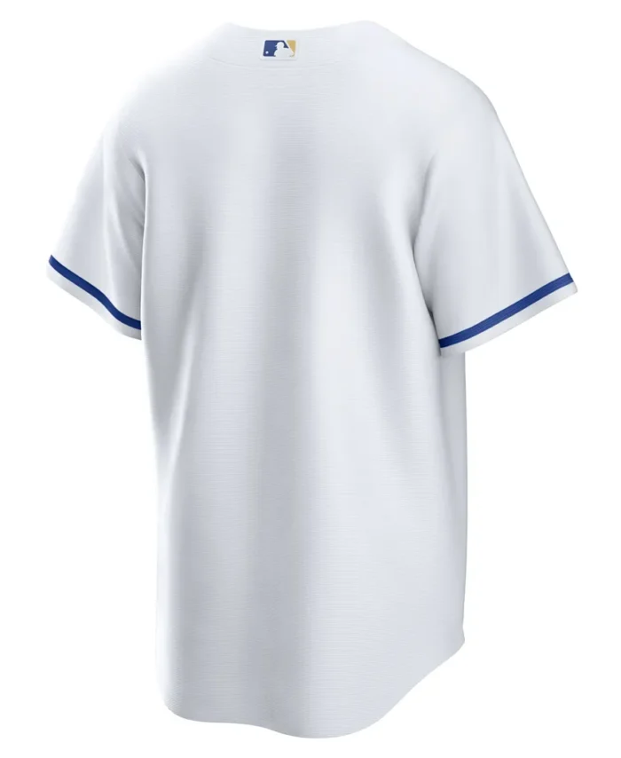 Kansas City Royals Home Blank Replica Jersey - White