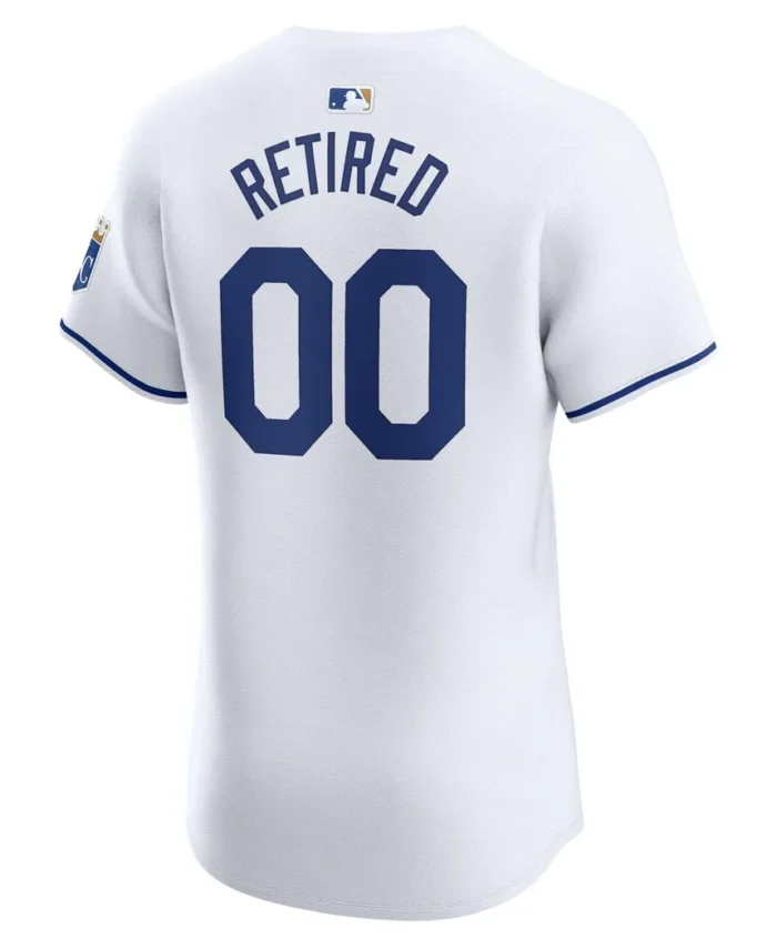 Kansas City Royals Home Elite Pick-A-Player Retired Roster Jersey - White