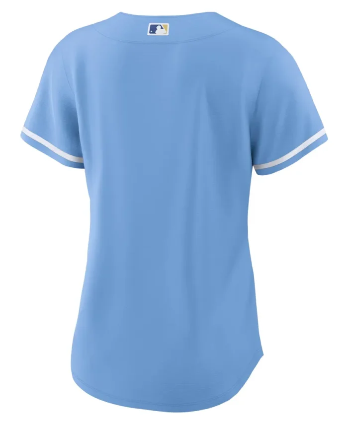 Kansas City Royals Women Alternate Replica Team Logo Jersey - Light Blue