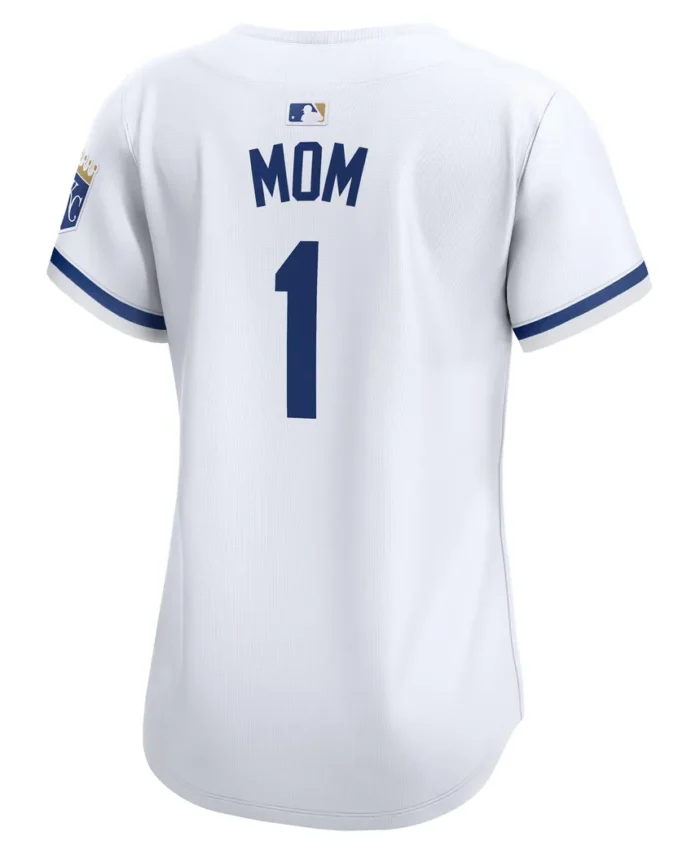 Kansas City Royals Women Mom Home Limited Jersey - White