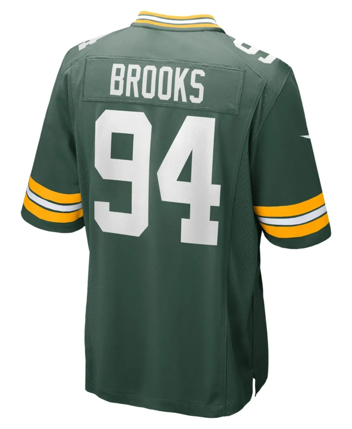 Karl Brooks Green Bay Packers  Game Jersey -  Green