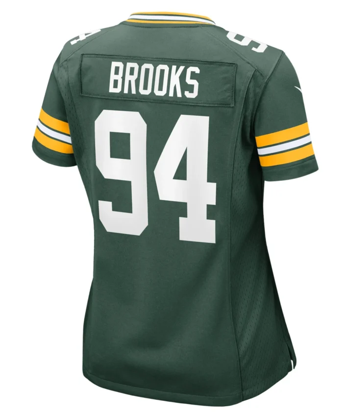 Karl Brooks Green Bay Packers Women's  Game Jersey -  Green
