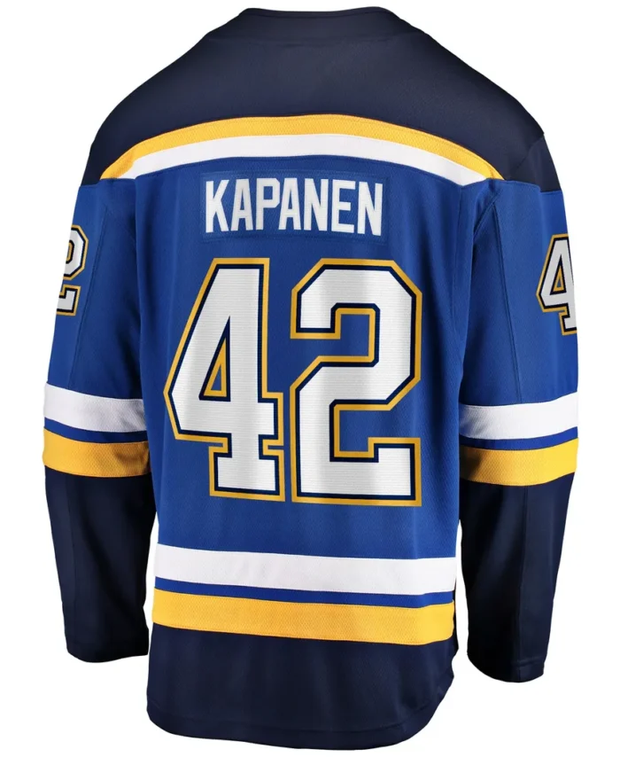 Kasperi Kapanen St. Louis Blues Fanatics Home Breakaway Jersey - Blue