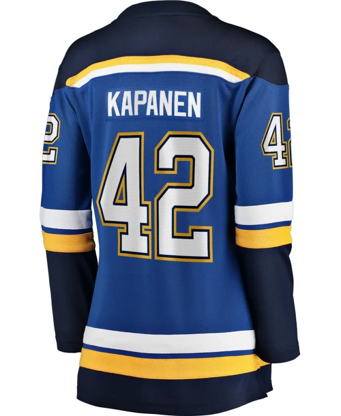 Kasperi Kapanen St. Louis Blues Fanatics Women Home Breakaway Player Jersey - Blue