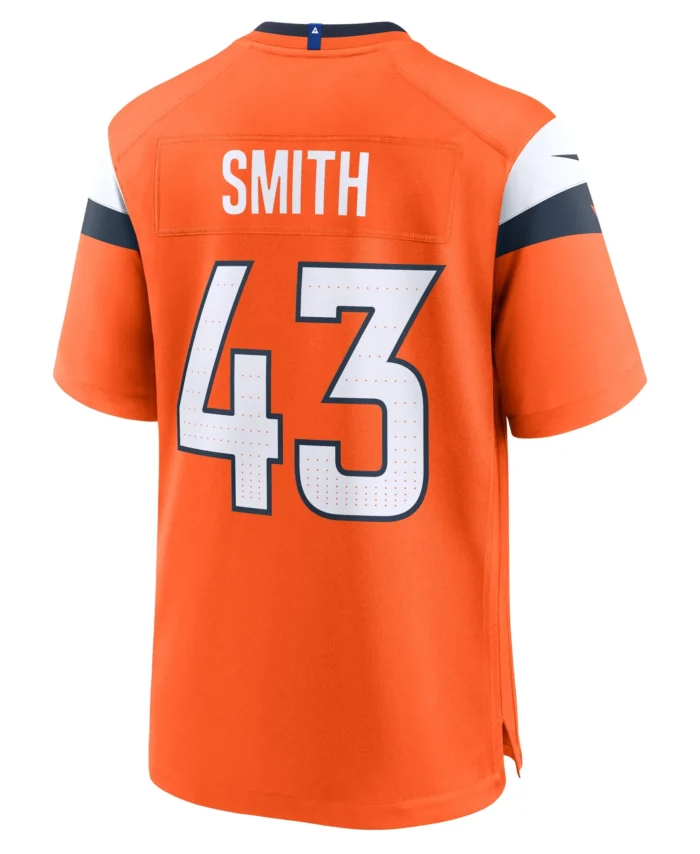 Keidron Smith Denver Broncos Team Game Jersey -  Orange