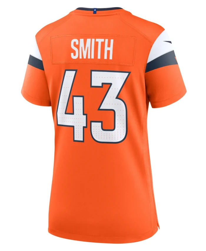 Keidron Smith Denver Broncos Women's Team Game Jersey -  Orange