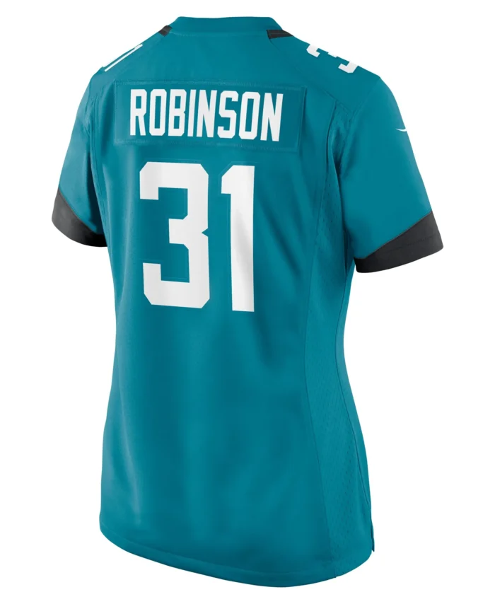 Keilan Robinson Jacksonville Jaguars Women's  Game Jersey -  Teal