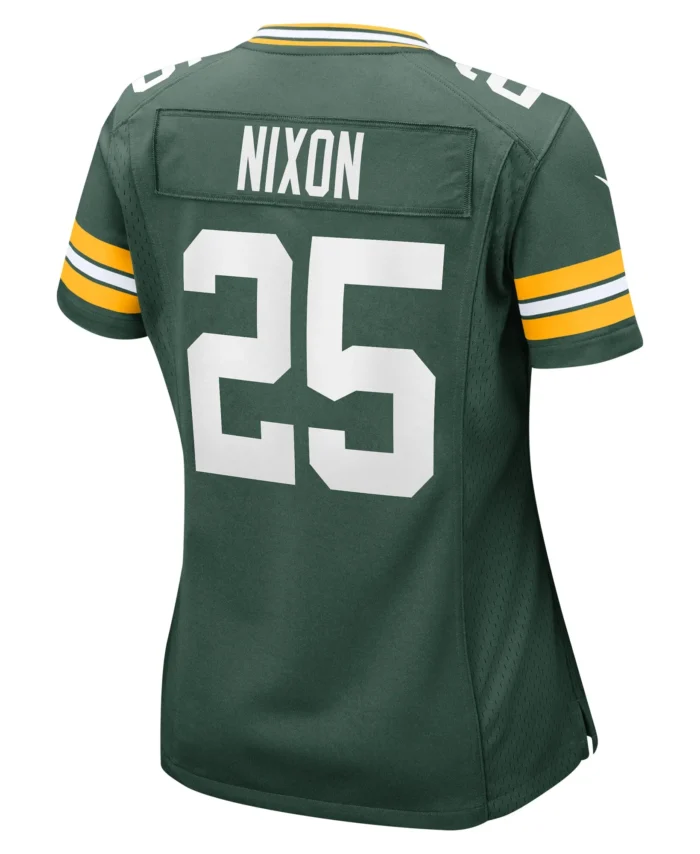 Keisean Nixon Green Bay Packers Women's Player Game Jersey - Green