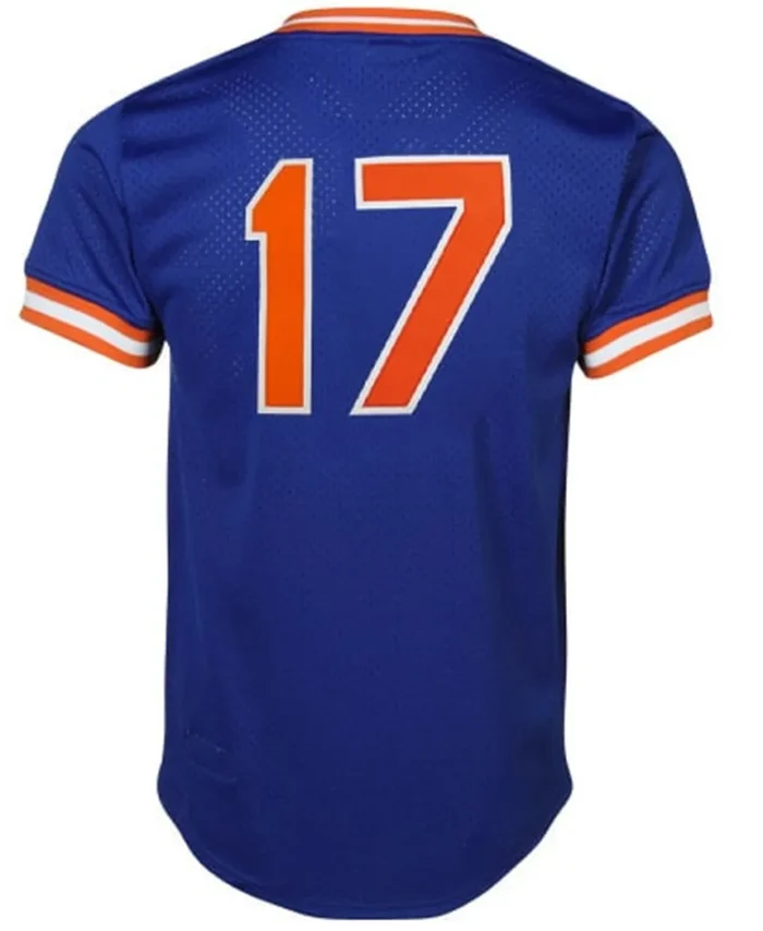 Keith Hernandez New York Mets Mitchell Ness Cooperstown Mesh Batting Practice Jersey Royal