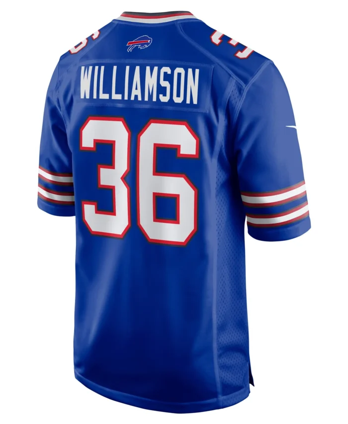 Kendall Williamson Buffalo Bills  Game Jersey -  Royal