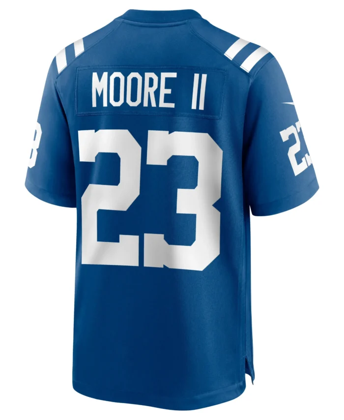 Kenny Moore II Indianapolis Colts Game Jersey - Royal