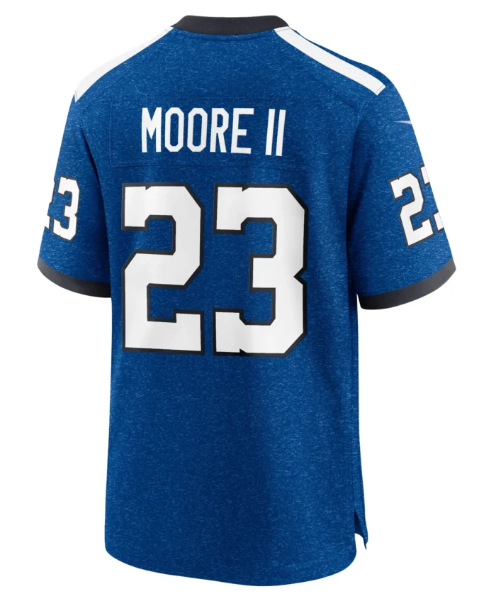 Kenny Moore II Indianapolis Colts Indiana Nights Alternate Game Jersey - Royal