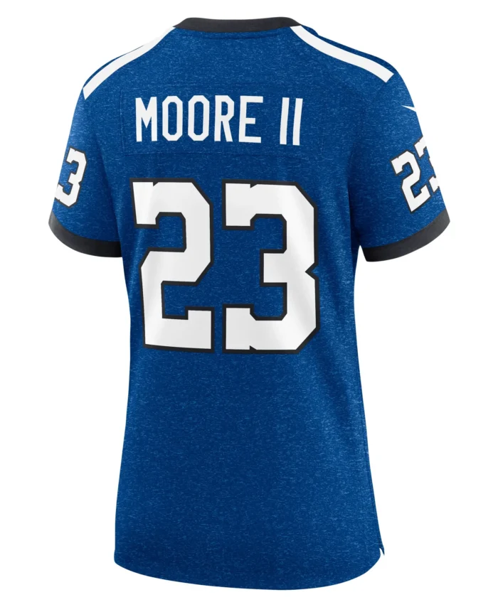 Kenny Moore II Indianapolis Colts Women's Indiana Nights Alternate Game Jersey - Royal