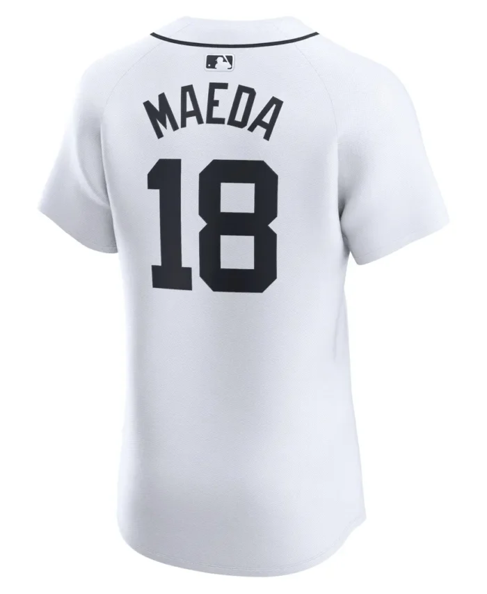 Kenta Maeda Detroit Tigers Home Elite Player Jersey - White