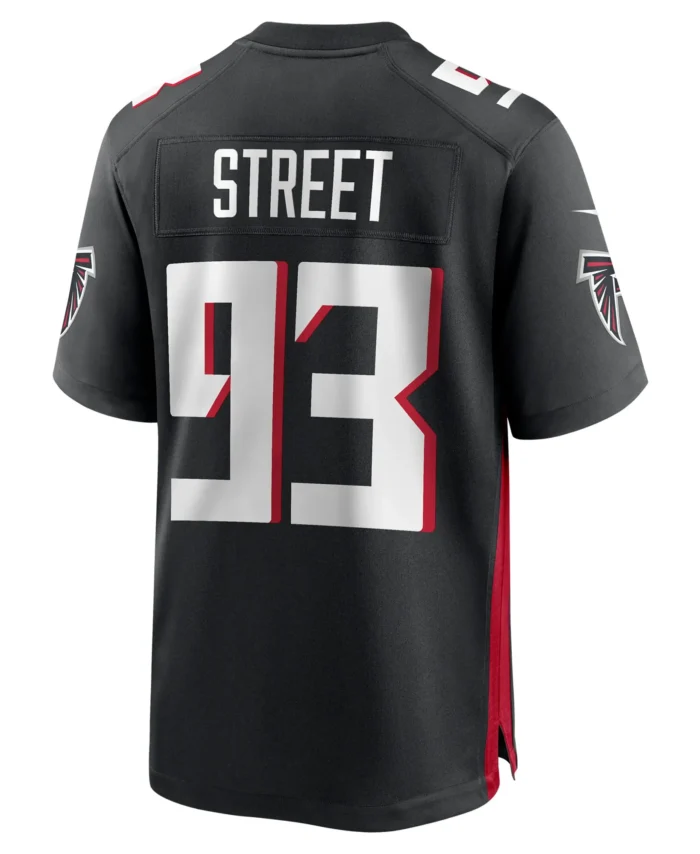 Kentavius Street Atlanta Falcons Team Game Jersey -  Black