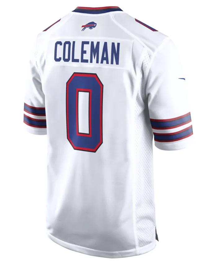 Keon Coleman Buffalo Bills Game Jersey -  White