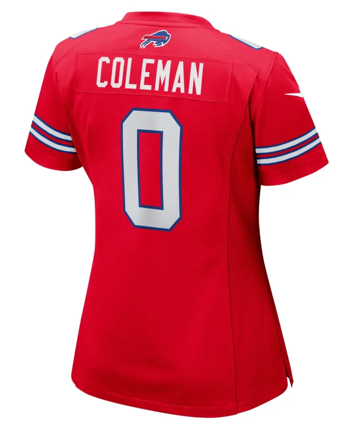 Keon Coleman Buffalo Bills Women's Alternate Game Jersey -  Red