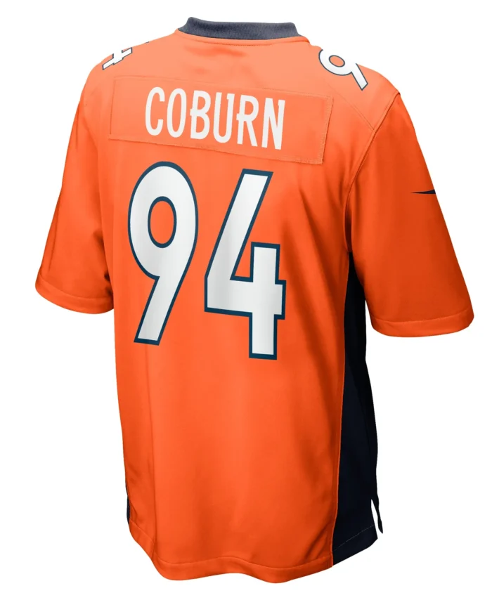 Keondre Coburn Denver Broncos  Game Jersey -  Orange