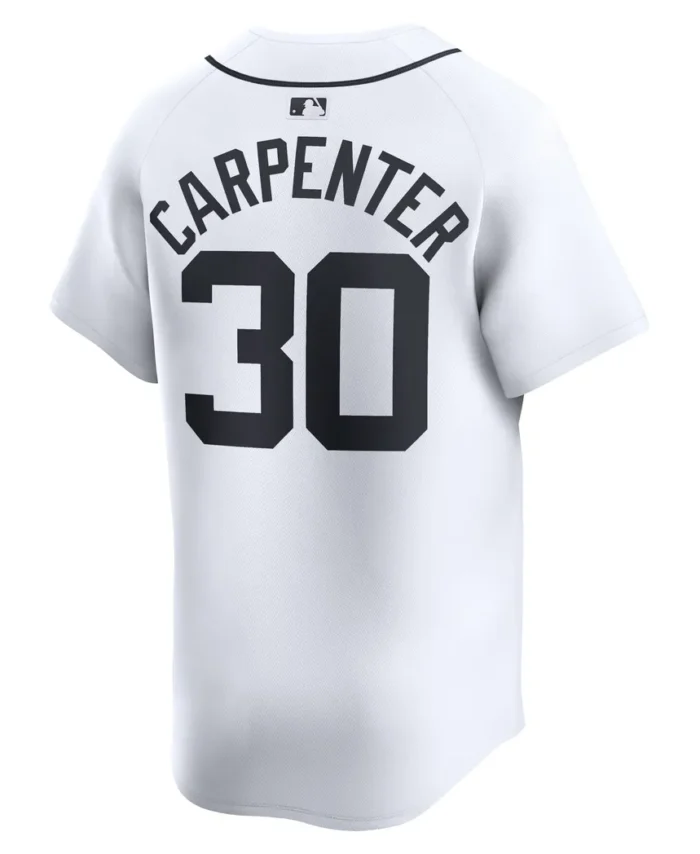 Kerry Carpenter Detroit Tigers Home Limited Player Jersey - White