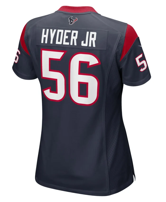 Kerry Hyder Jr. Houston Texans Women's  Game Jersey -  Navy