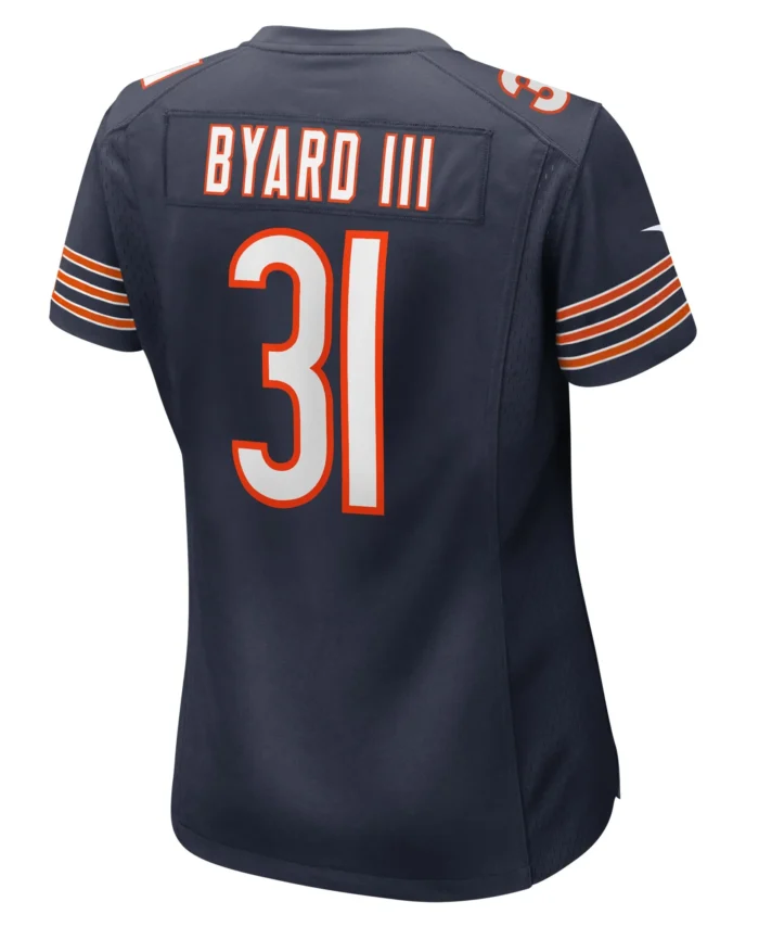 Kevin Byard III Chicago Bears Women's  Game Jersey -  Navy