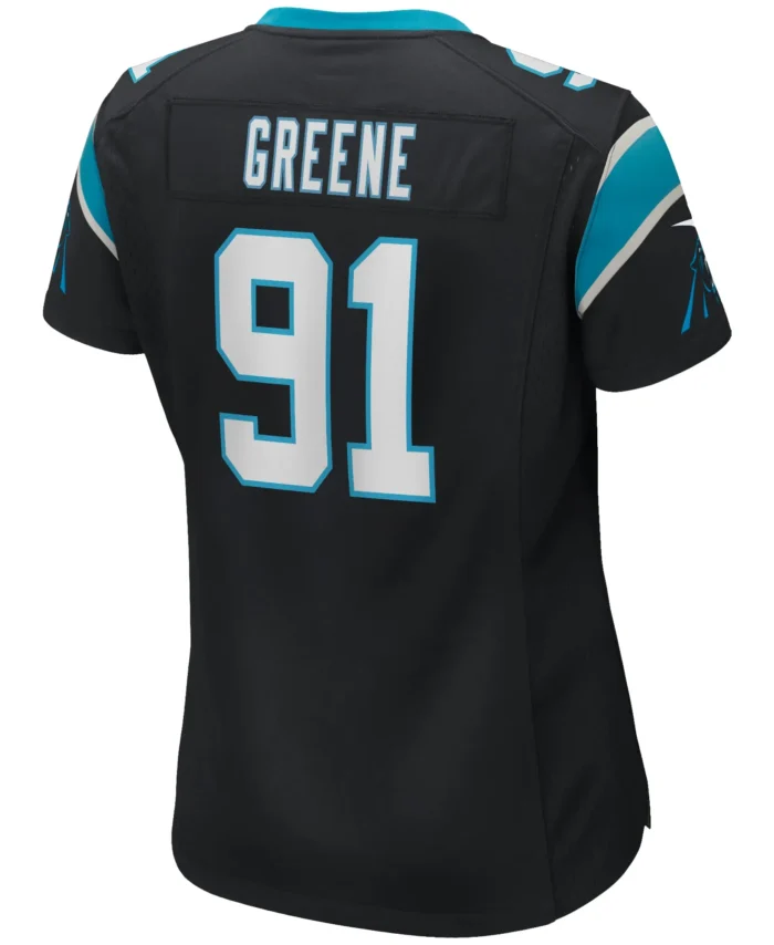 Kevin Greene Carolina Panthers Women's Game Retired Player Jersey - Black