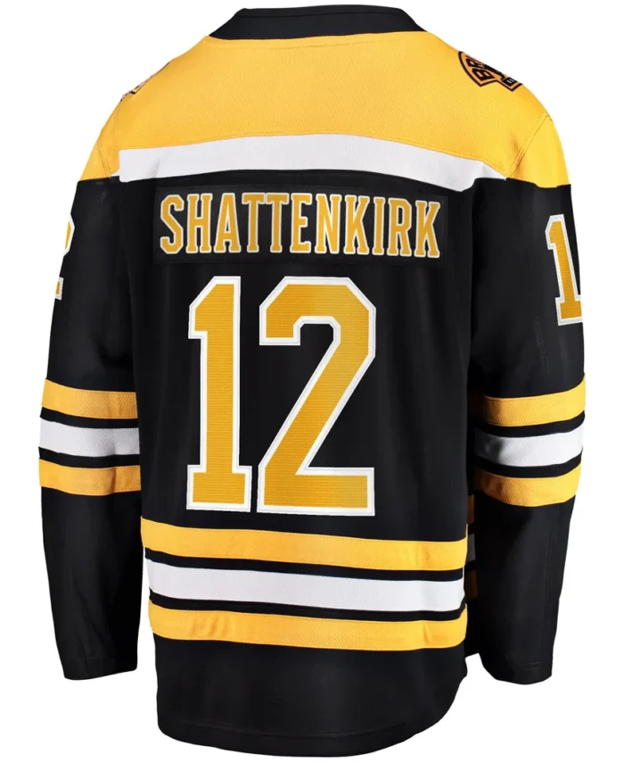 Kevin Shattenkirk Boston Bruins Fanatics Home Breakaway Jersey - Black