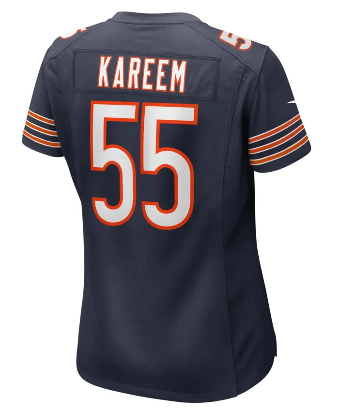 Khalid Kareem Chicago Bears Women's Team Game Jersey -  Navy