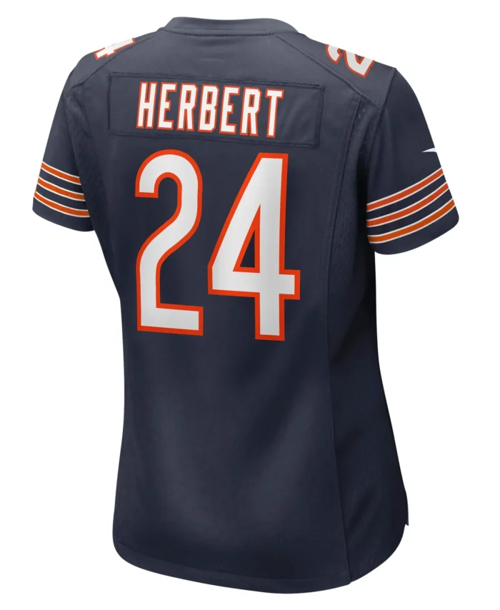 Khalil Herbert Chicago Bears Women's Game Jersey - Navy