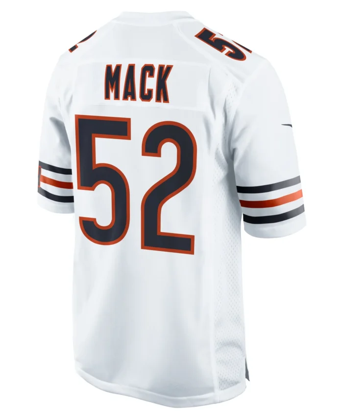 Khalil Mack Chicago Bears Game Jersey - White