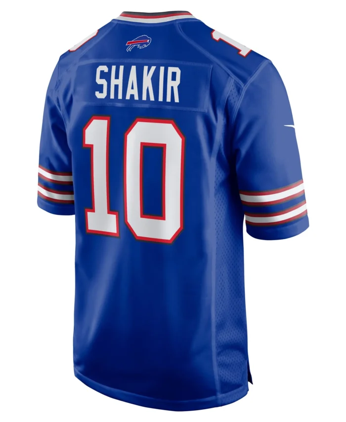 Khalil Shakir Buffalo Bills Game Jersey - Royal