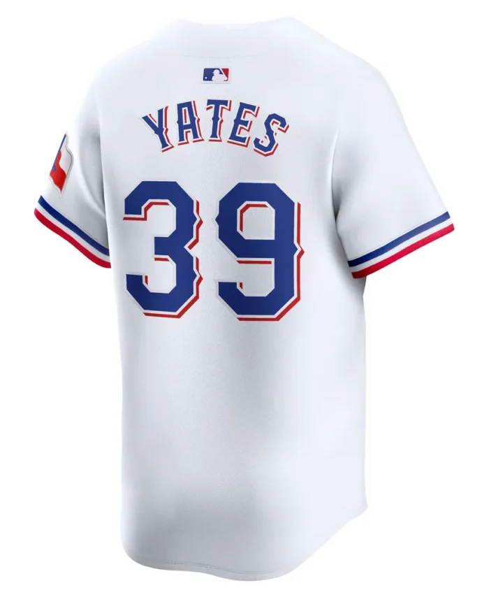 Kirby Yates Texas Rangers Home Limited Player Jersey- White