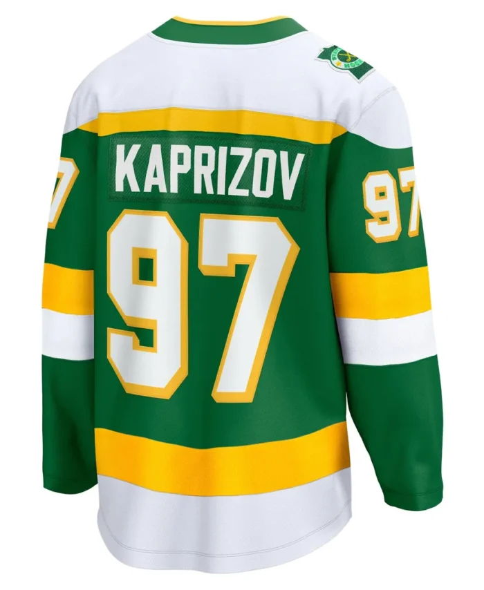 Kirill Kaprizov Minnesota Wild Fanatics Alternate Premier Breakaway Player Jersey - Green