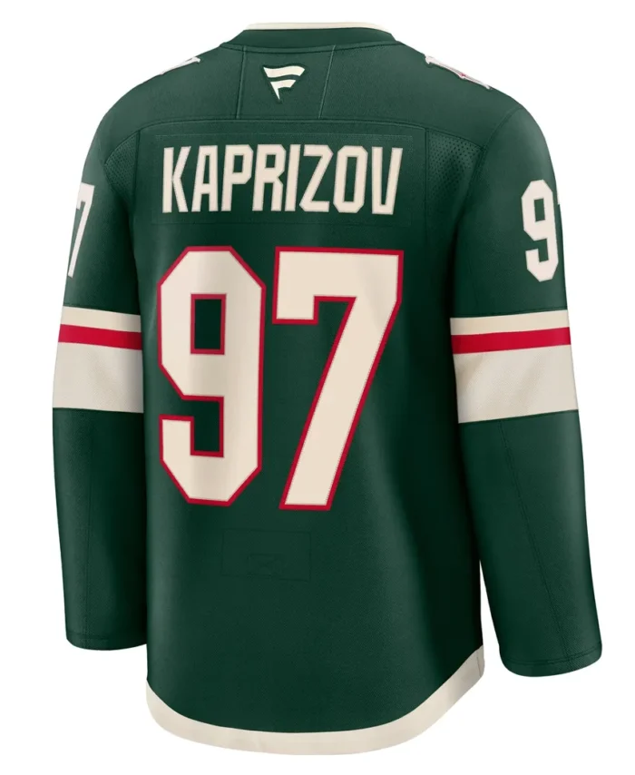 Kirill Kaprizov Minnesota Wild Fanatics Home Premium Jersey - Green