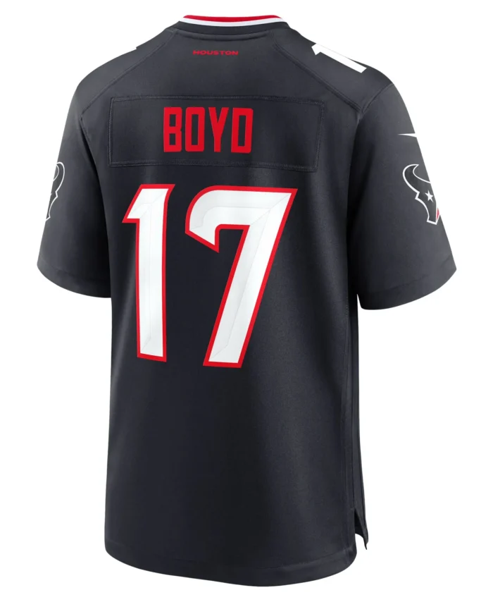 Kris Boyd Houston Texans Team Game Jersey -  Navy