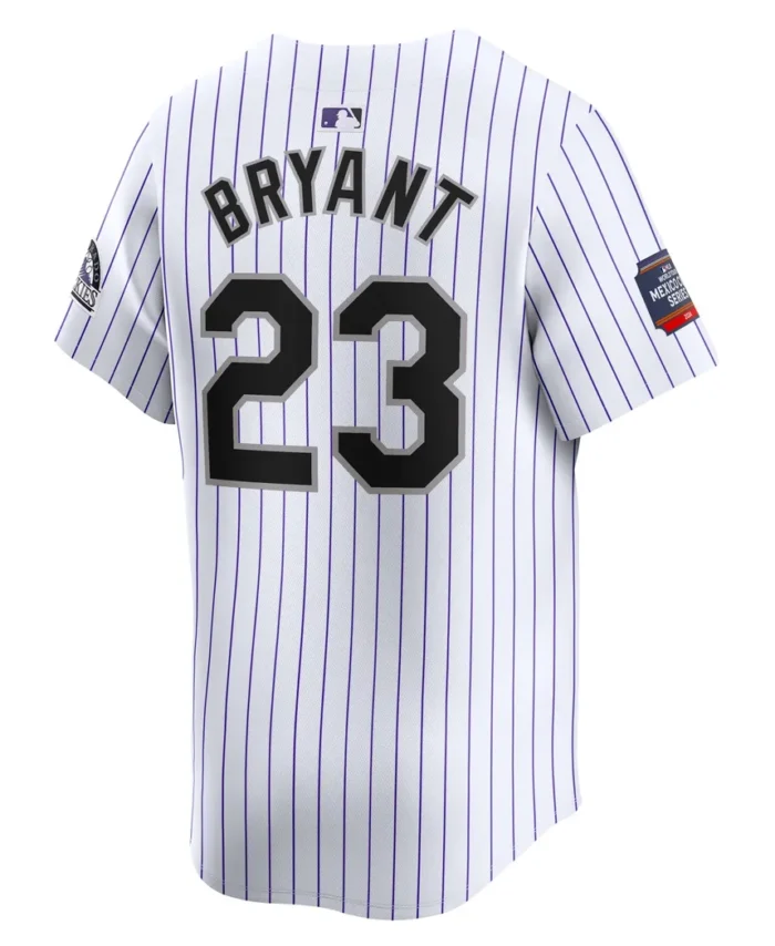 Kris Bryant Colorado Rockies 2024 MLB World Tour Mexico City Series Home Limited Player Jersey - White