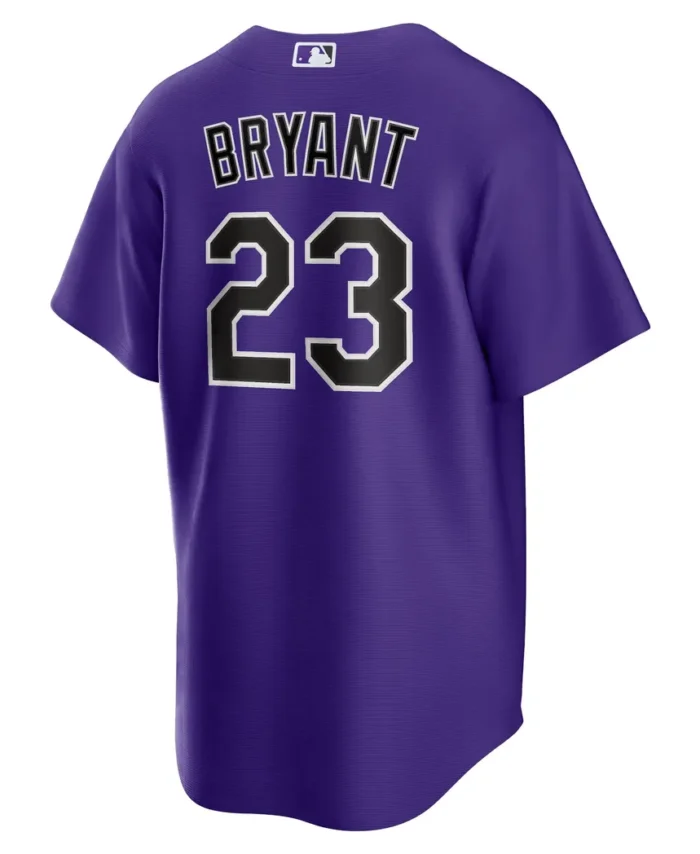 Kris Bryant Colorado Rockies Alternate Replica Player Jersey - Purple