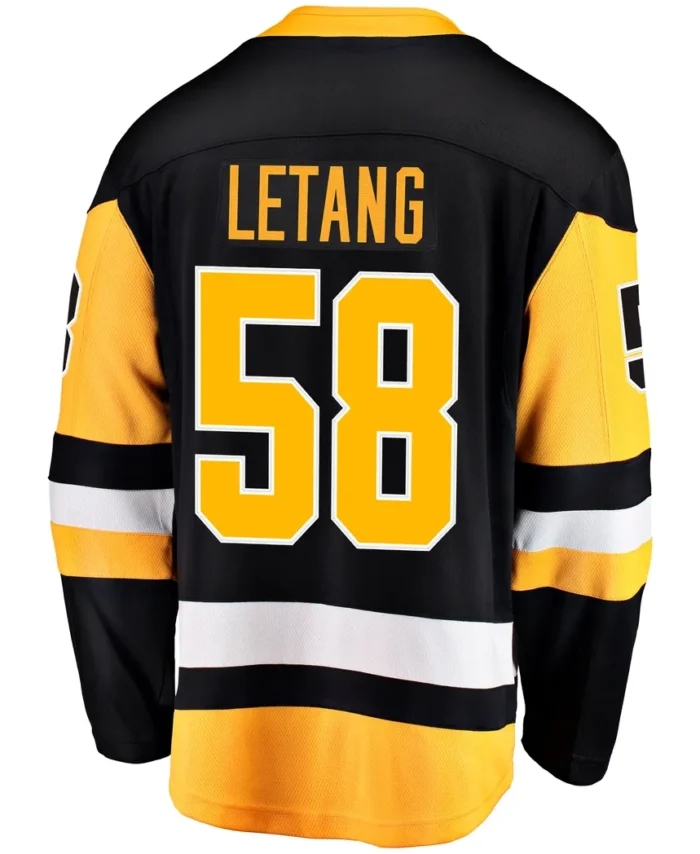 Kris Letang Pittsburgh Penguins Fanatics Home Breakaway Jersey - Black